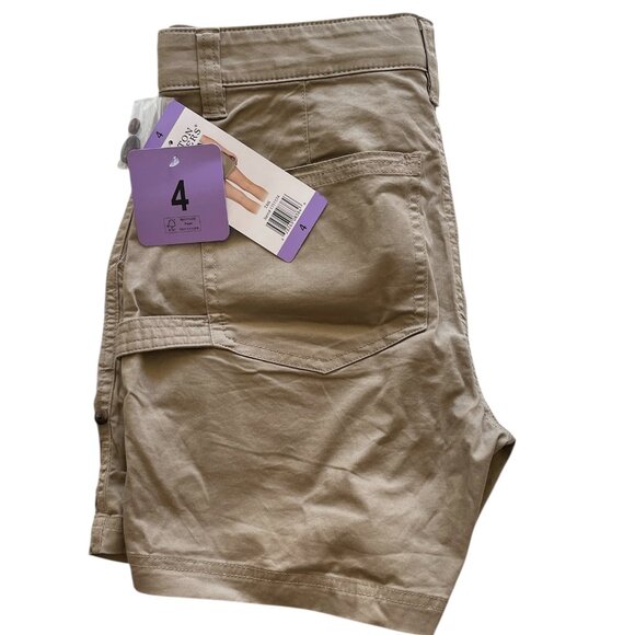 Women's Cargo short, Boston Traders, 4, Tan, NWT - Picture 5 of 6